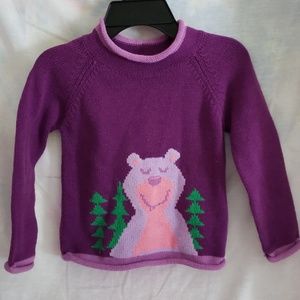 Girls 4t LL Bean Sweater